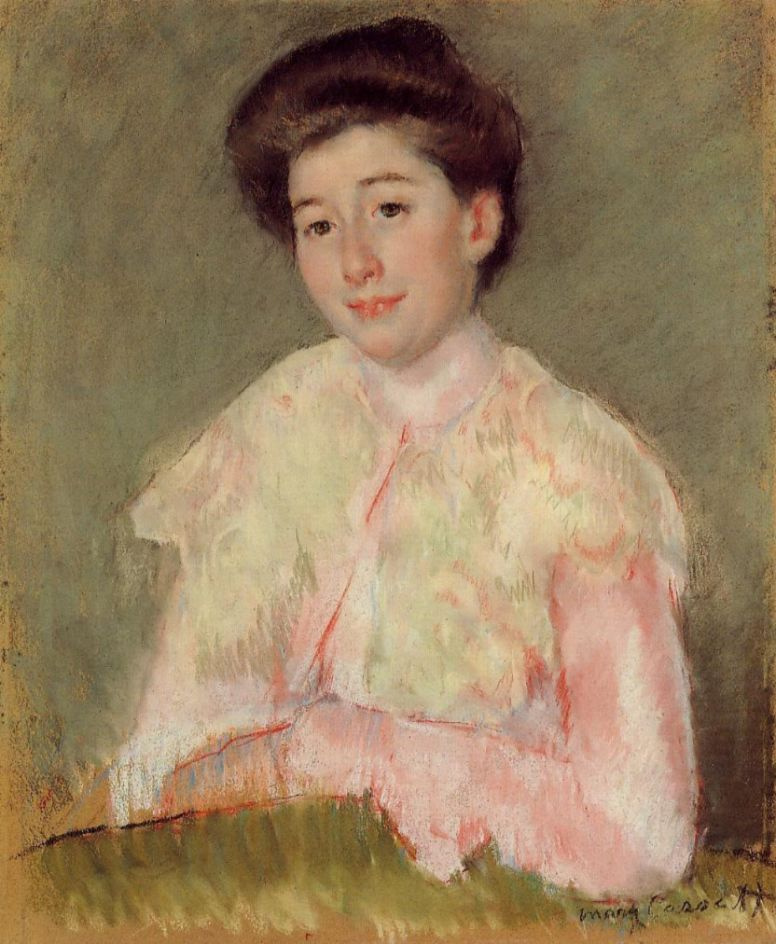 Mary Cassatt. Portrait of a lady
