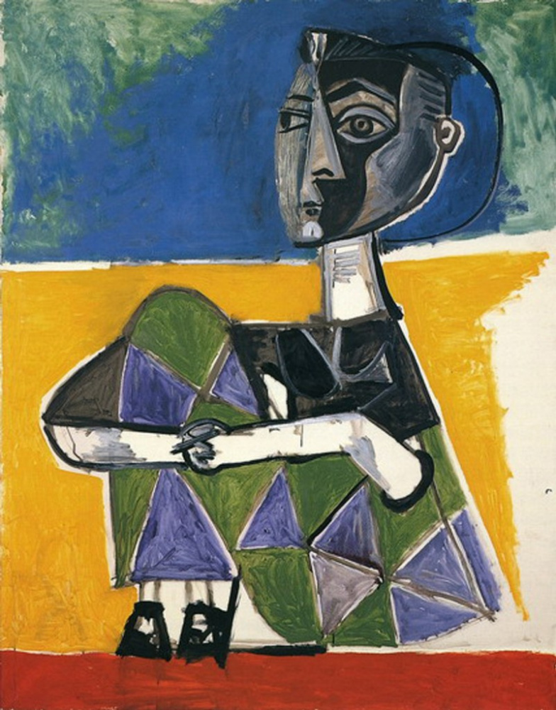 Pablo Picasso. Sitting Jacqueline