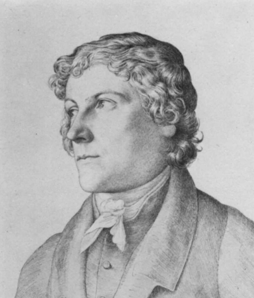 Julius Schnorr von Karolsfeld. Portrait Of Johann Christoph Erhard