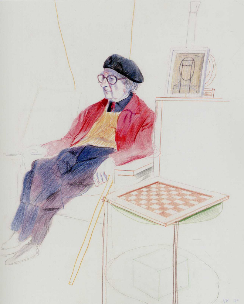 David Hockney. Man Ray