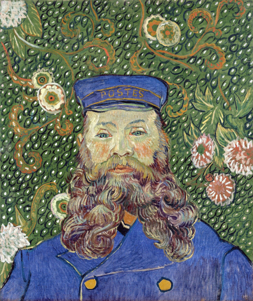 Vincent van Gogh. Portrait of the postman Joseph Roulin