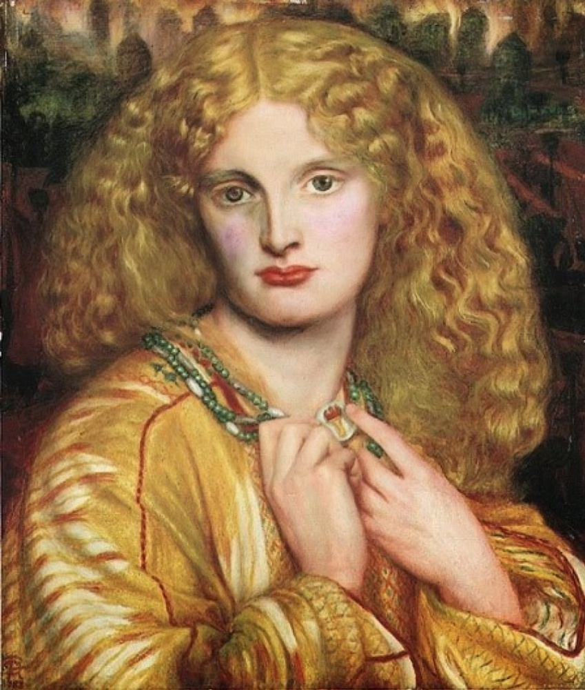 Dante Gabriel Rossetti. Helen Of Troy