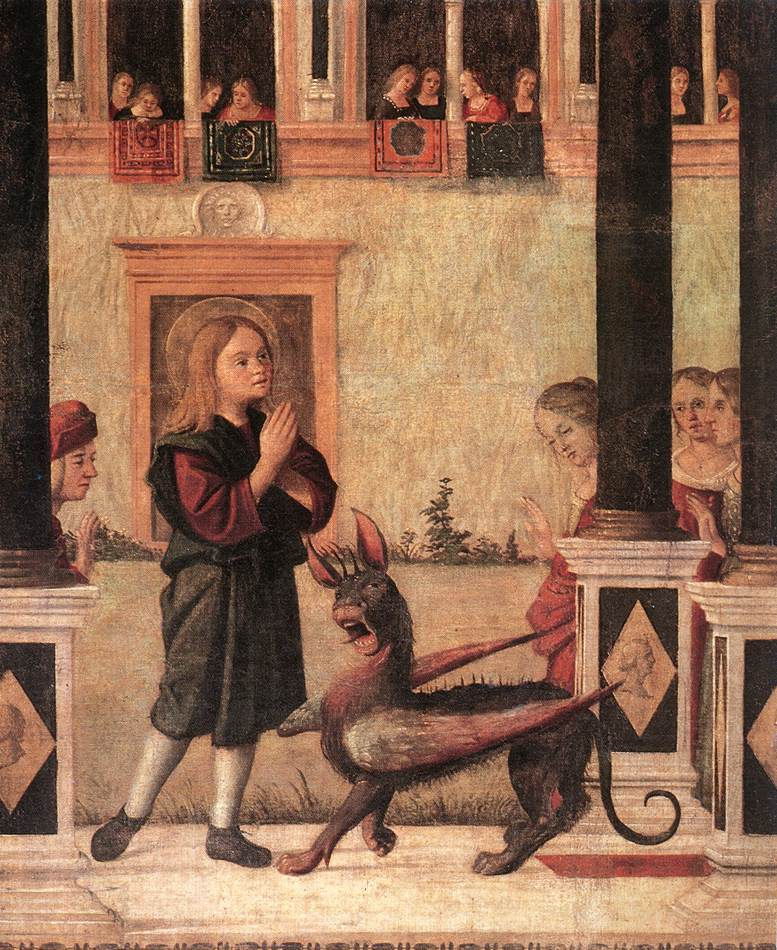 Vittore Carpaccio. The daughter of Emperor Gordian