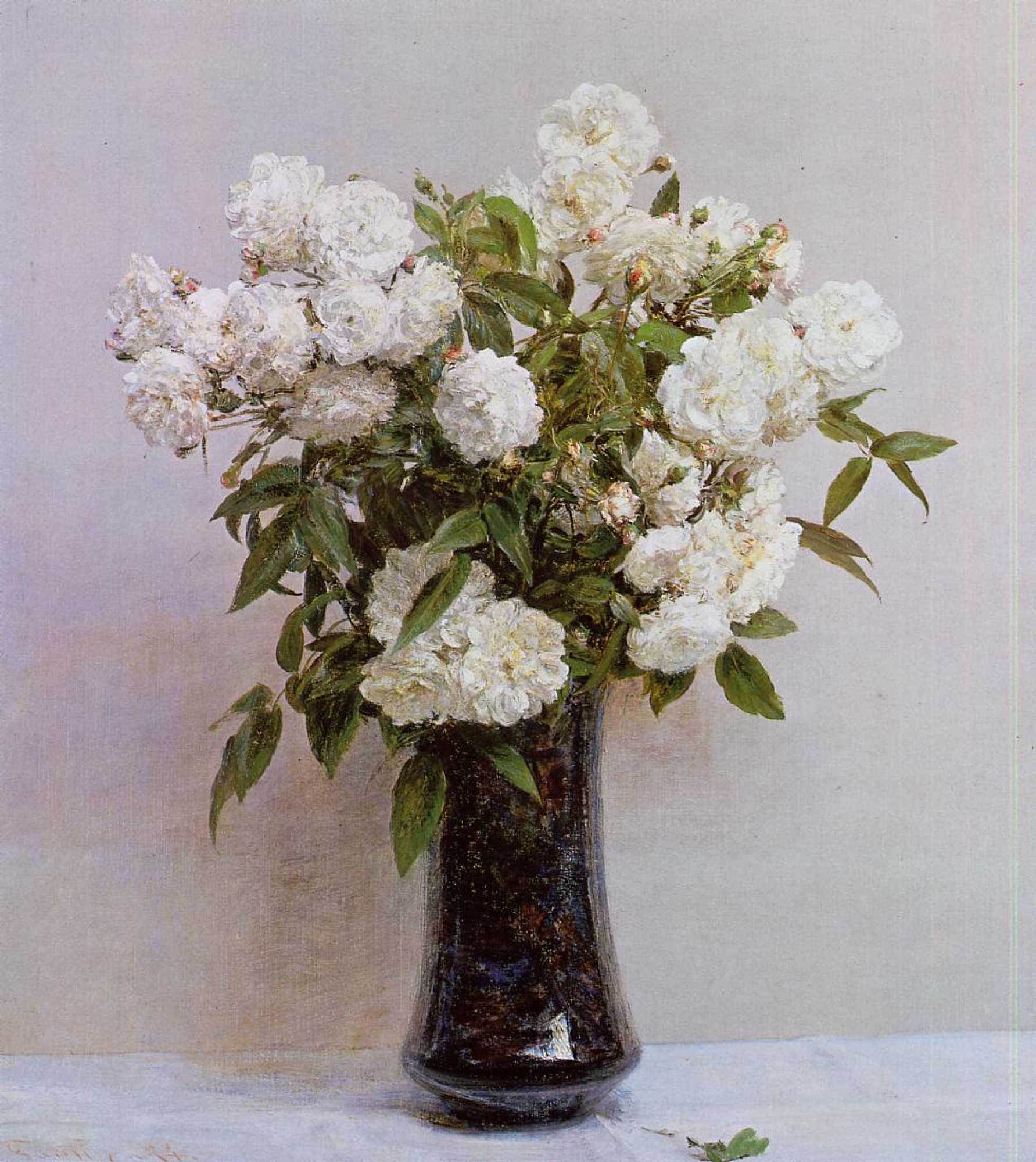Henri Fantin-Latour Fairy roses, 1874 : Descriptif de l'œuvre