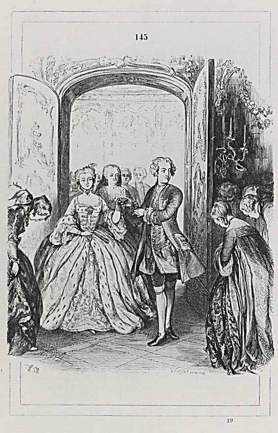 Adolf Friedrich Erdmann von Menzel. Illustration to the book of Franz Kugler's "History of Frederick the Great"