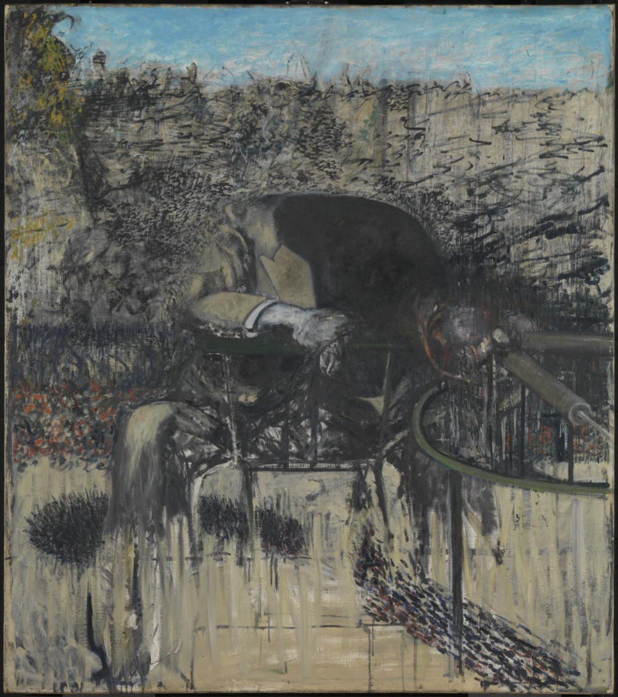 Francis Bacon. The figure in the landscape