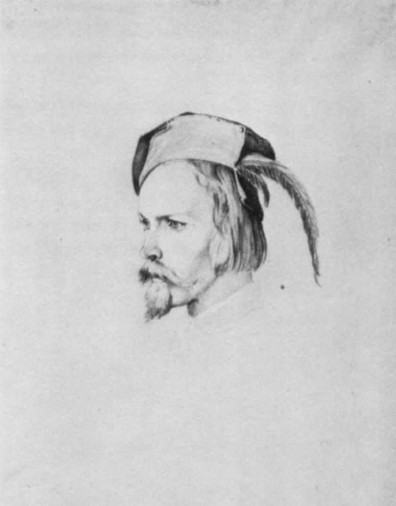 August Lucas. Portrait Of Daniel Fora