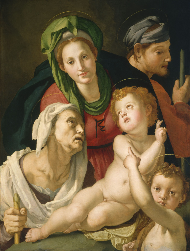 Agnolo Bronzino. The Holy Family