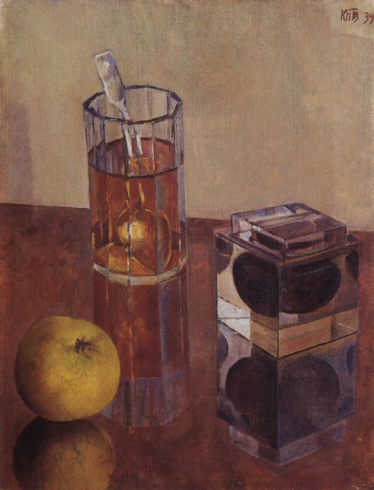 Kuzma Sergeevich Petrov-Vodkin. Still life with inkwell