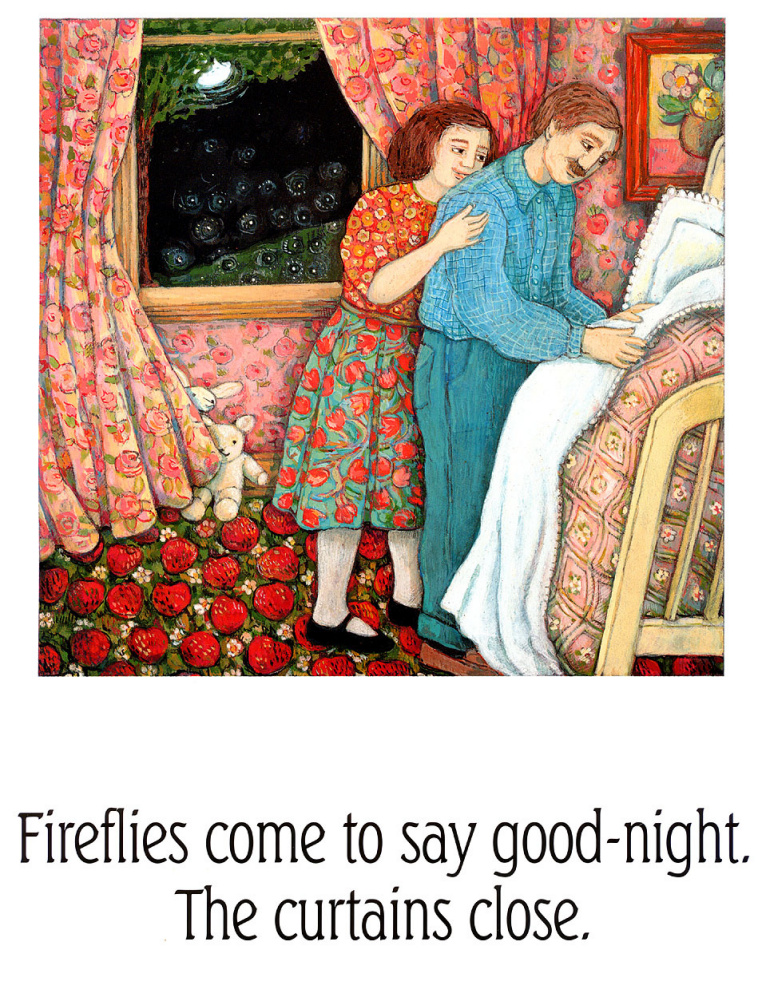 Anita Lobel. The fireflies come to say Goodnight
