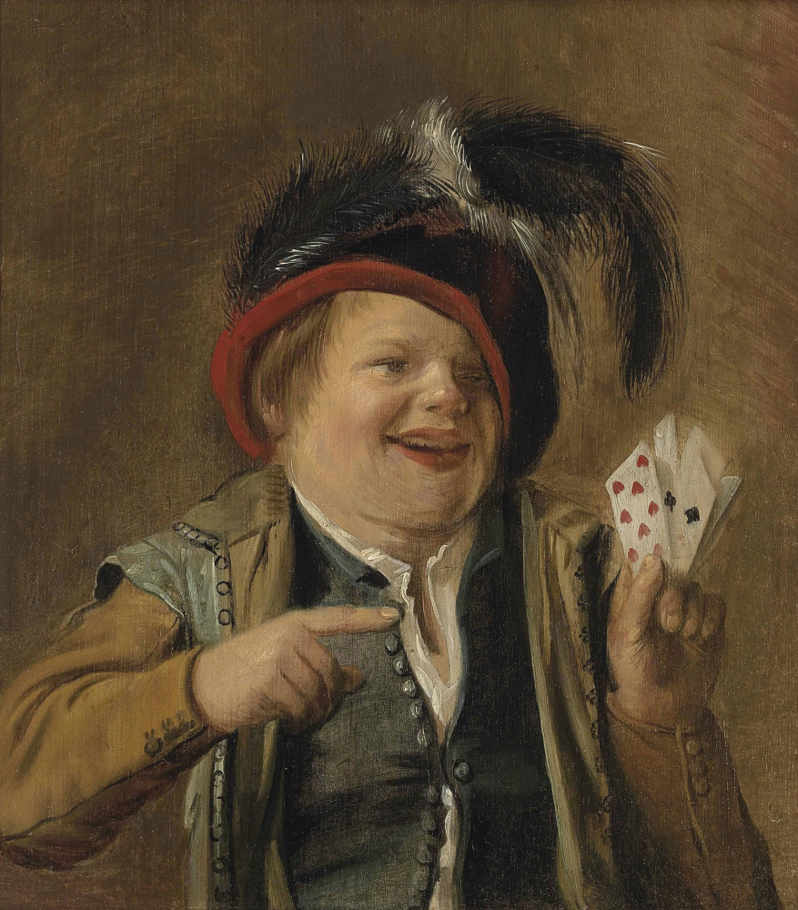 Judith Leyster. Card player