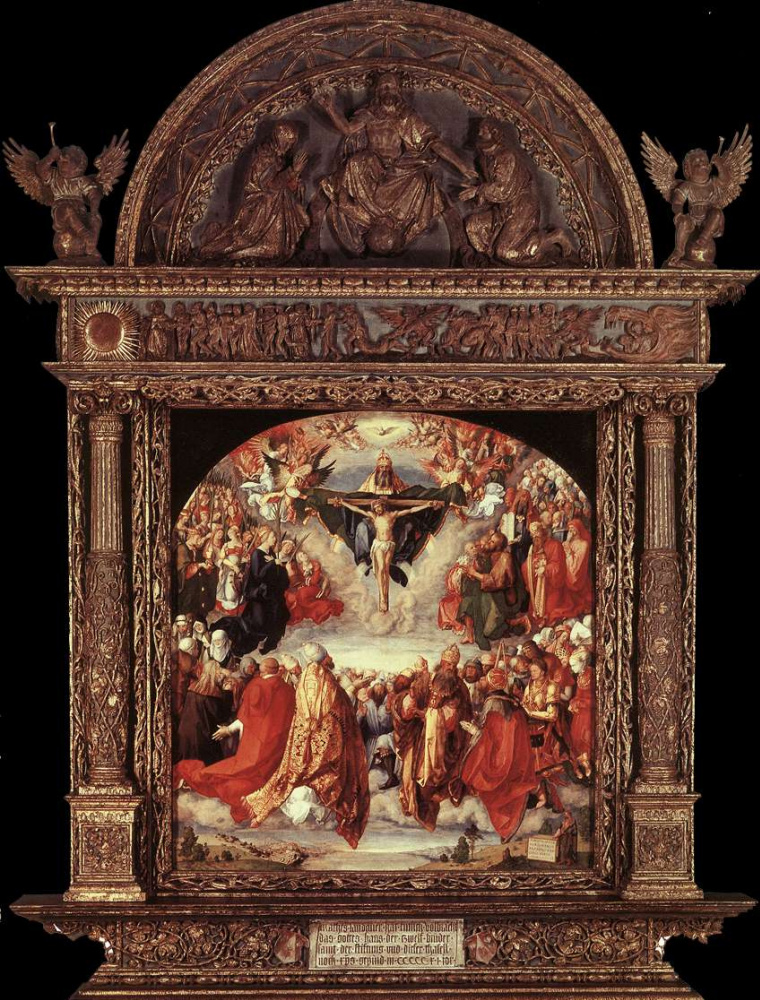 The Adoration o the Holy Trinity (Landauer Altar)