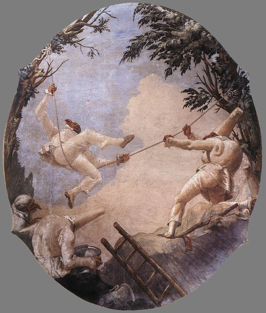 Giovanni Domenico Tiepolo. The descent