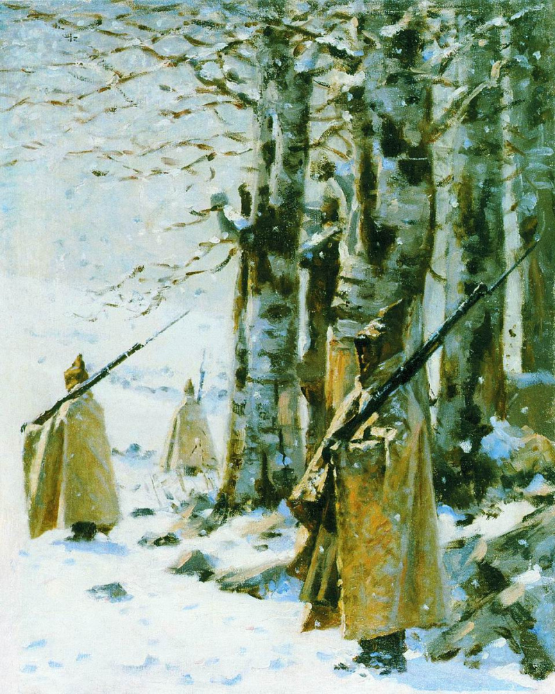 Vasily Vereshchagin. The picket in the Balkans