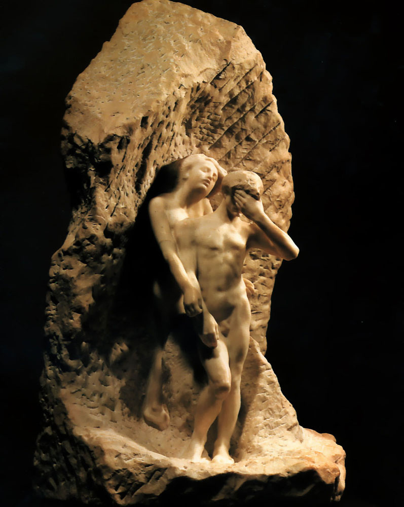 Auguste Rodin. Orpheus and Eurydice