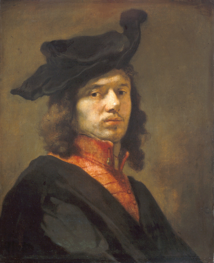 Karel Fabricius. Self-portrait
