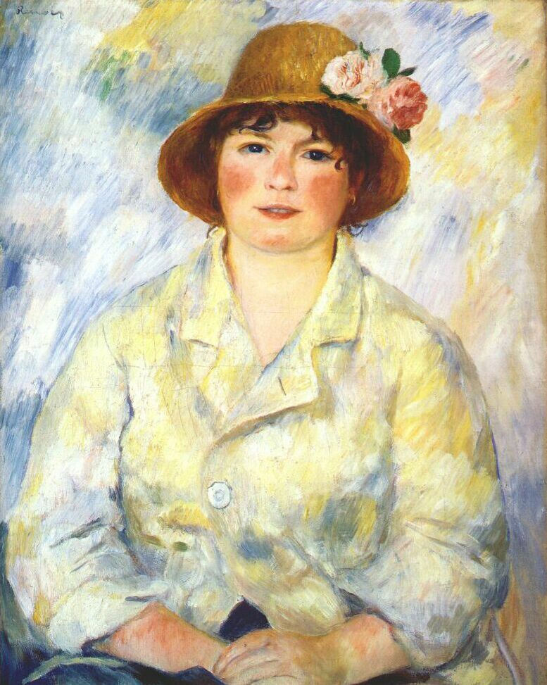 Pierre-Auguste Renoir. Portrait Alina Chariho