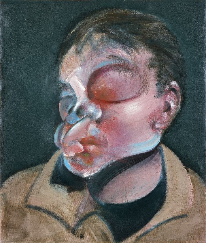 Francis Bacon. Self-portrait with injured eye