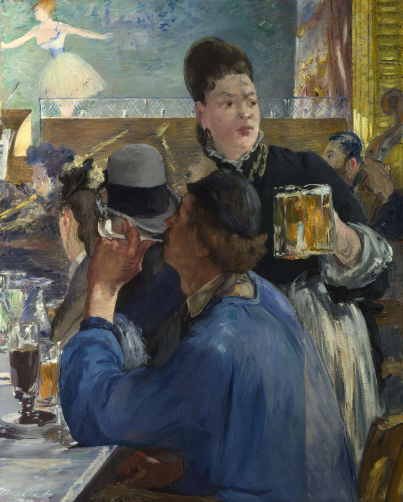 Edouard Manet. Угол в кафешантане