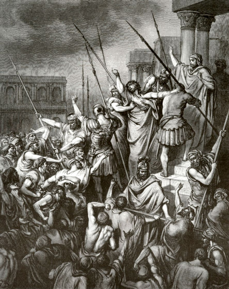 Paul Gustave Dore. Apostle Paul in Jerusalem