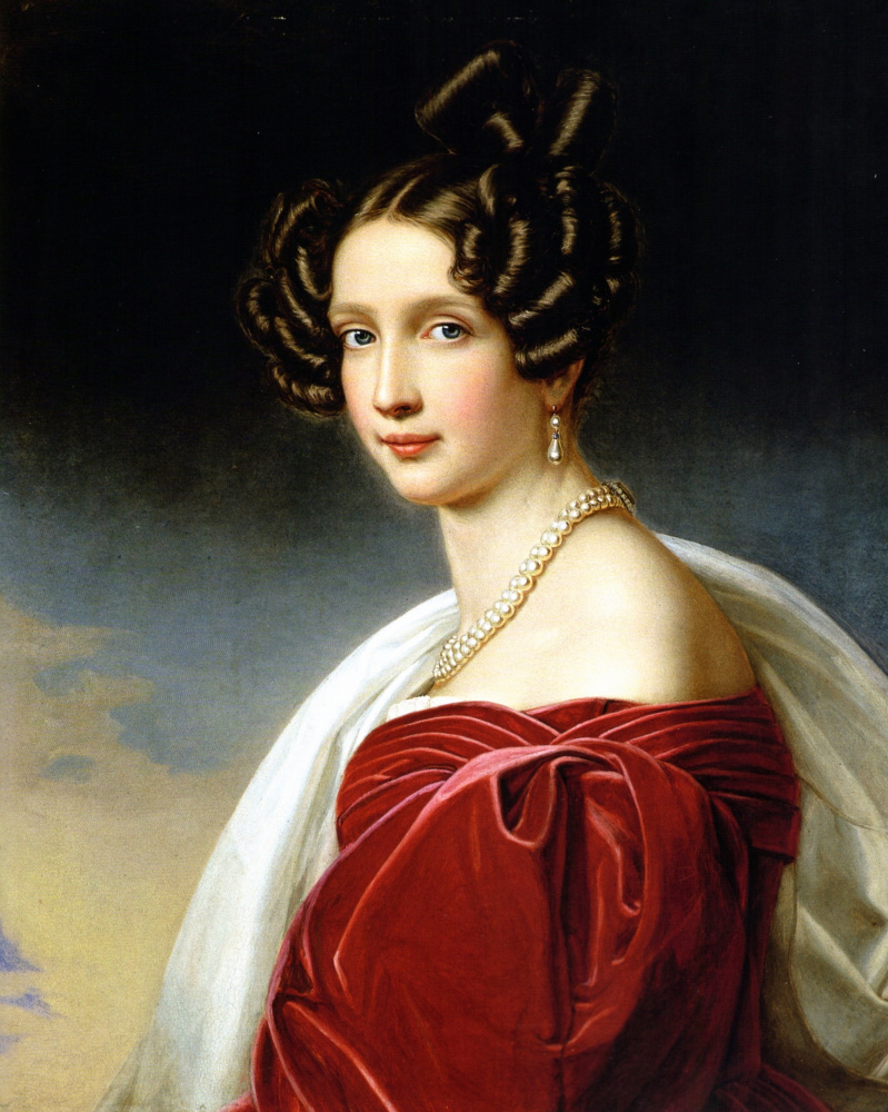 Josef Karl Styler. Sofia, arciduca d'Austria, nata principessa di Baviera