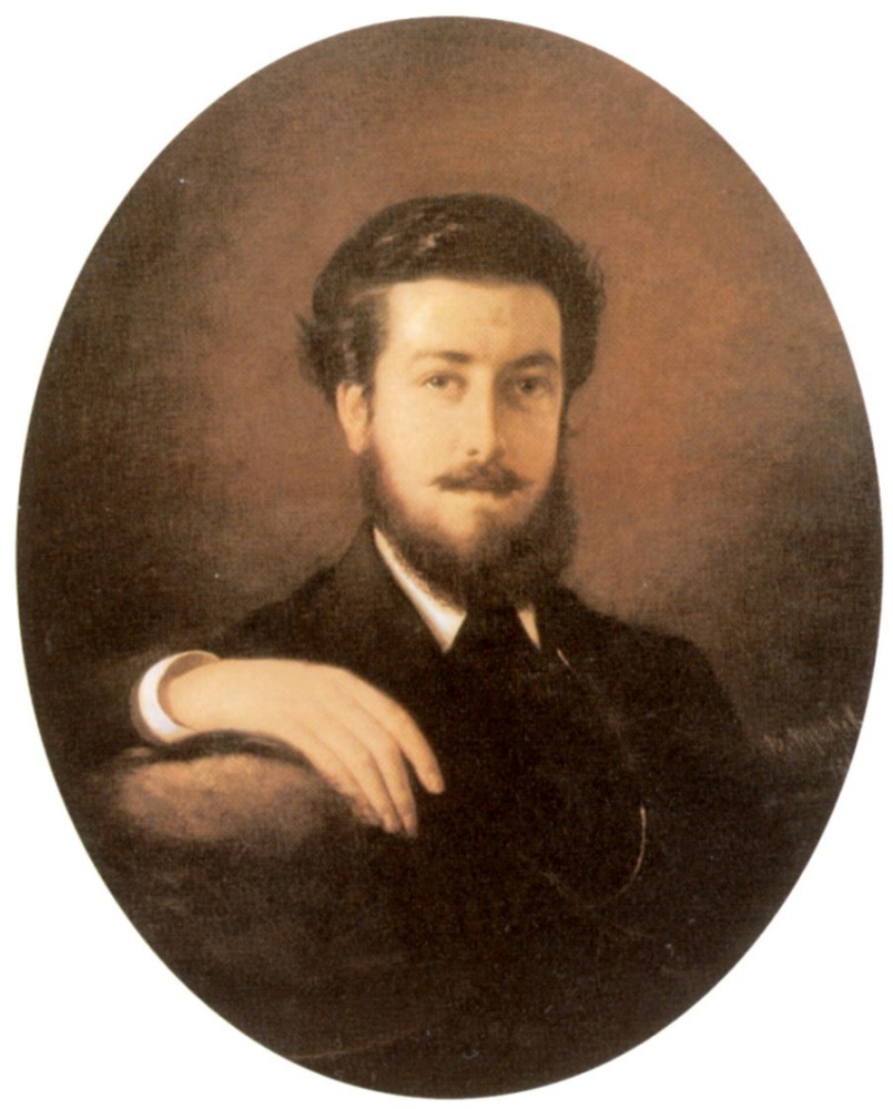 Vasily Vladimirovich Pukirev. Self-portrait