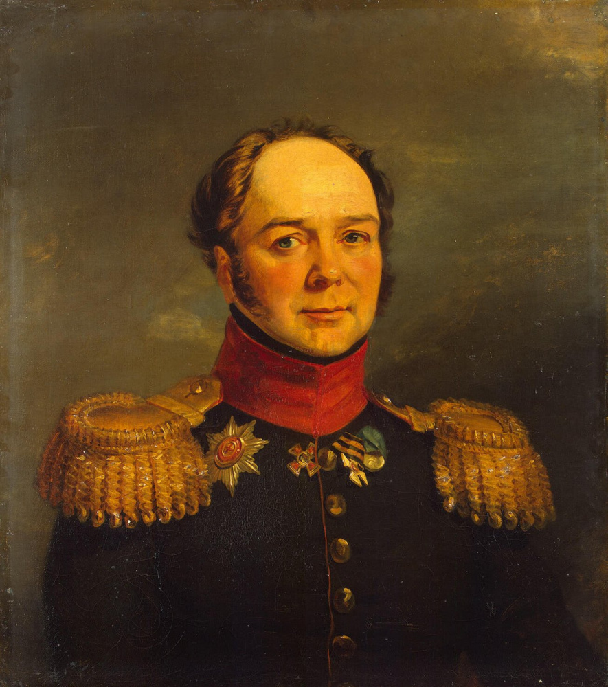 George Dow. Portrait Of Pavel N. Ushakov