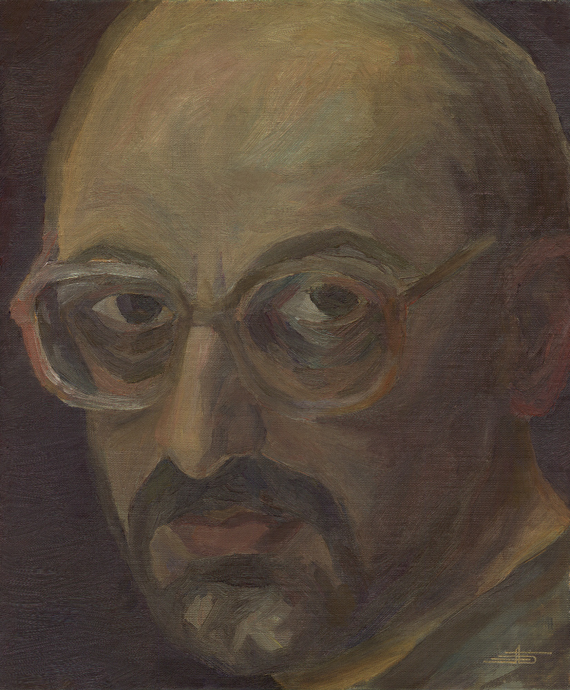Andrei Ivanovich Borisov. Self-portrait
