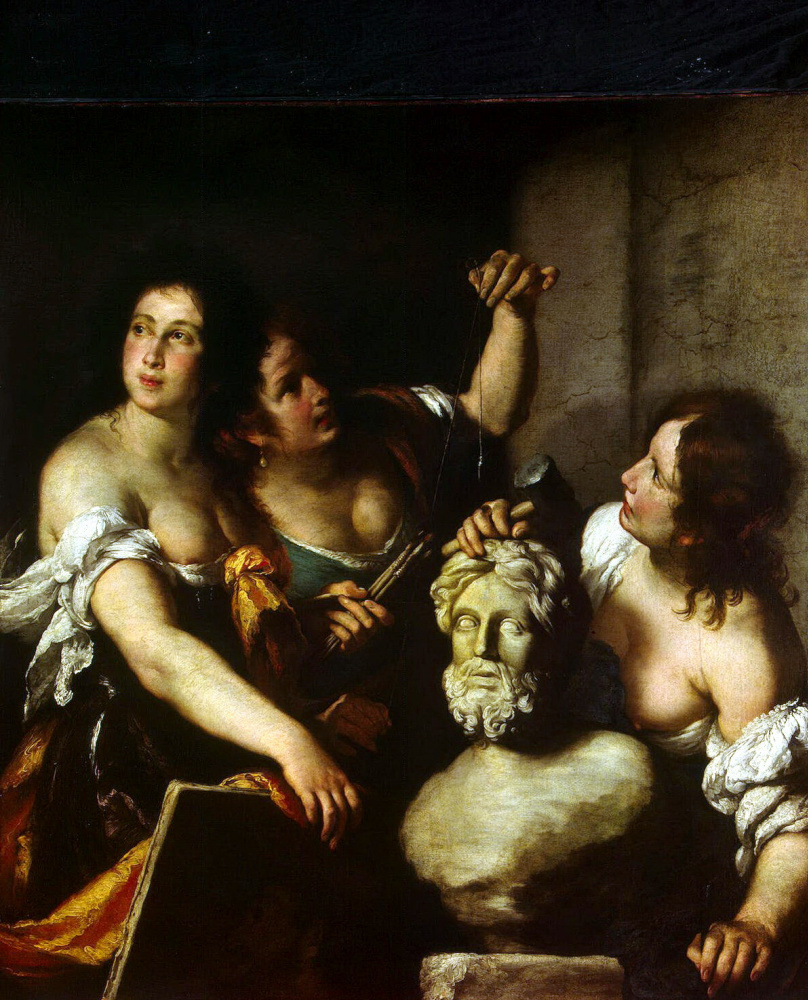 Bernardo Strozzi. Allegory of arts