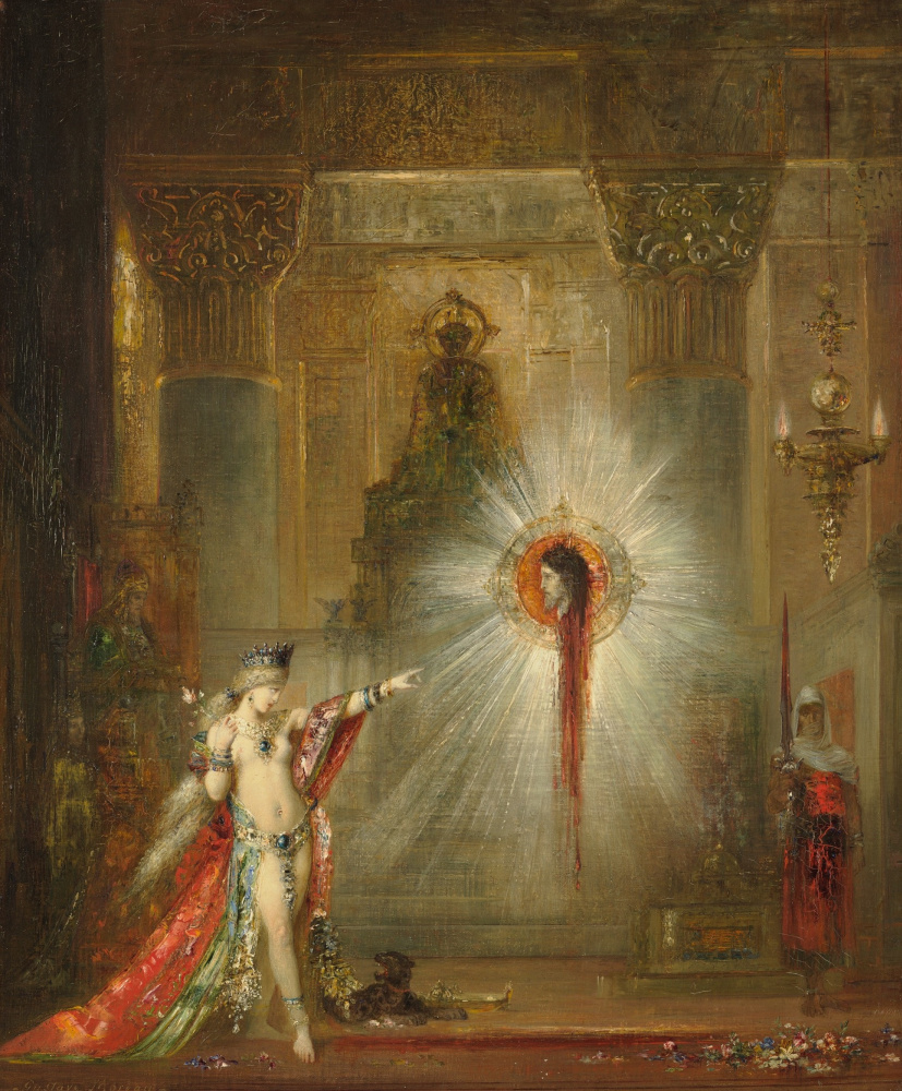 Gustave Moreau. Phenomenon. Salome and the head of John the Baptist