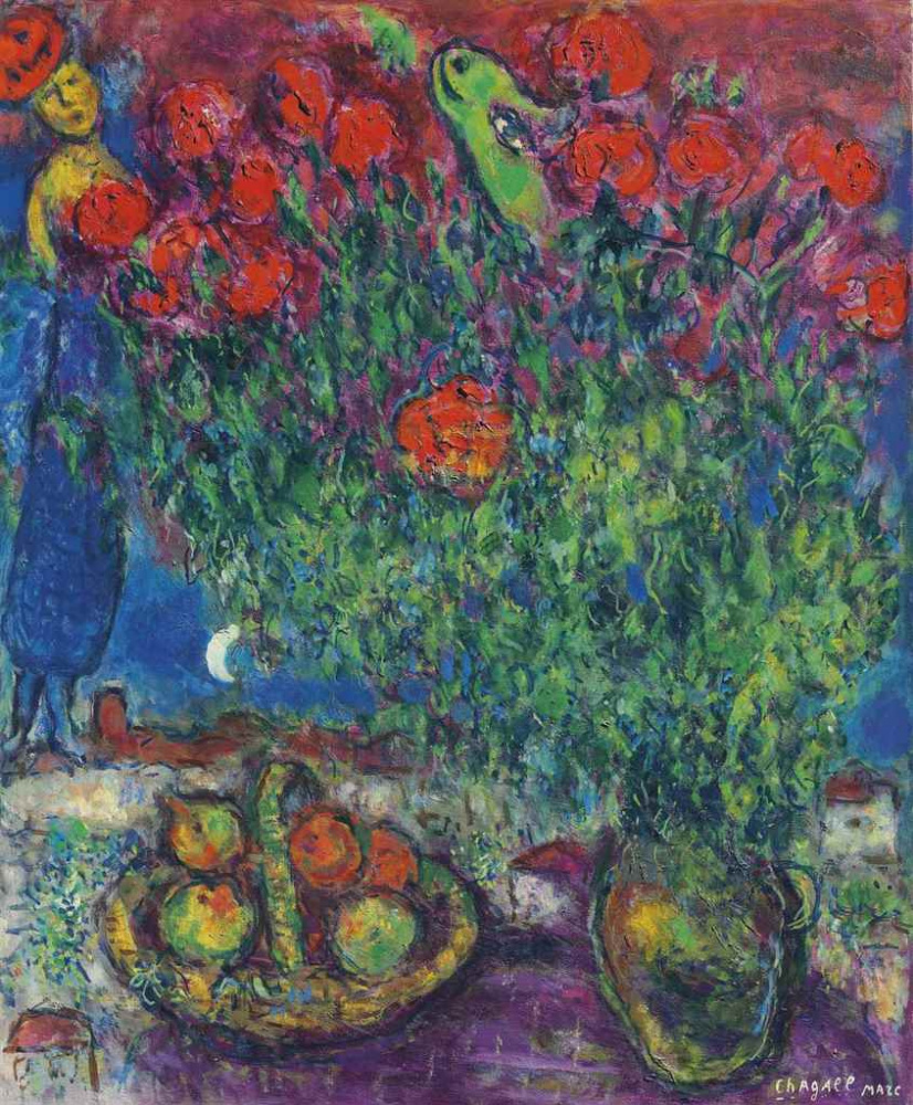 Marc Chagall. Nappe violette