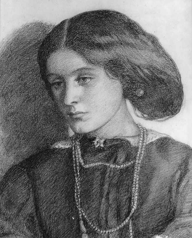 Dante Gabriel Rossetti. Georgiana Burne-Jones
