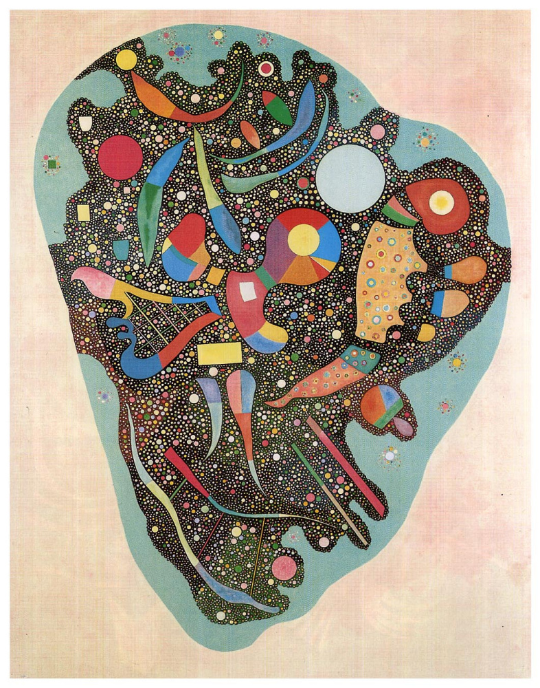 Wassily Kandinsky. Colorful ensemble