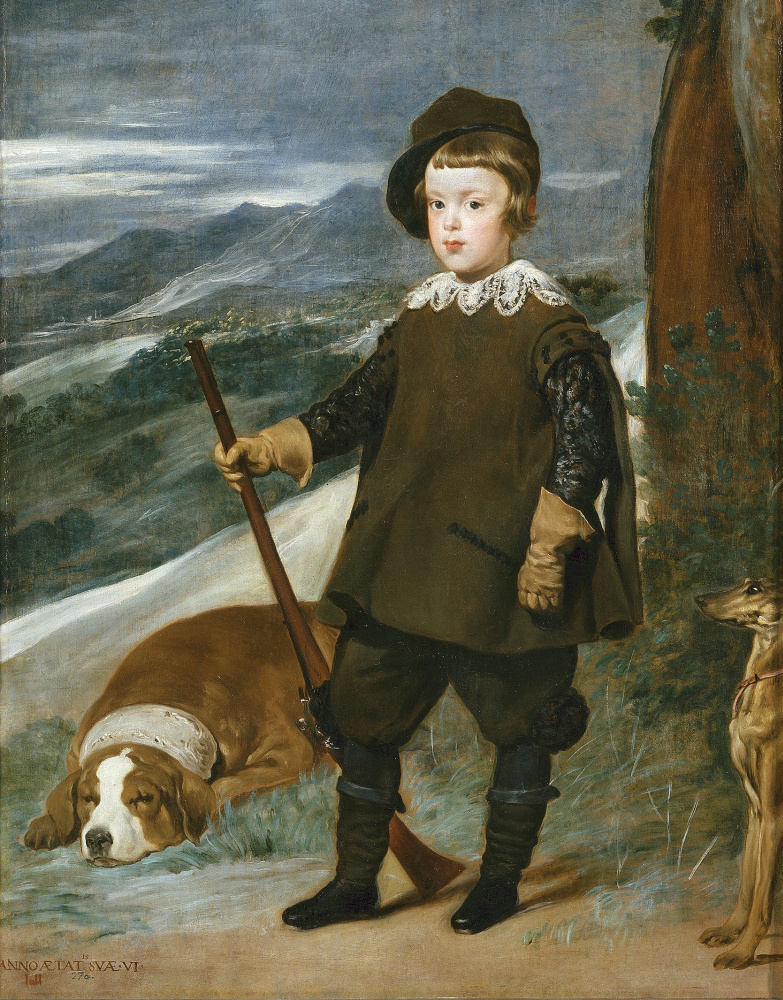 Portrait of Prince Baltasar Carlos in hunting dress