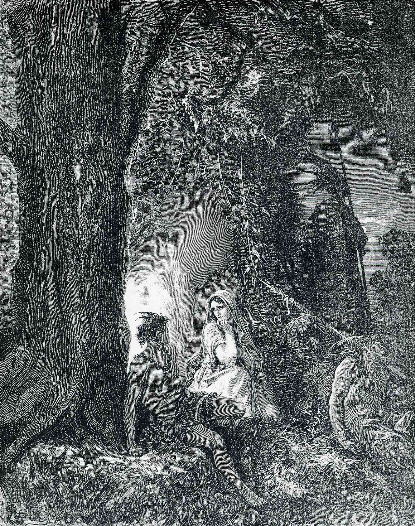 Buy digital version: In the woods by Paul Gustave Dore | Arthive