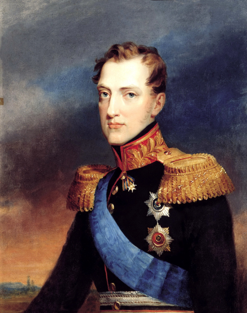 Vasily Golika. Portrait of Grand Duke Nikolai Pavlovich