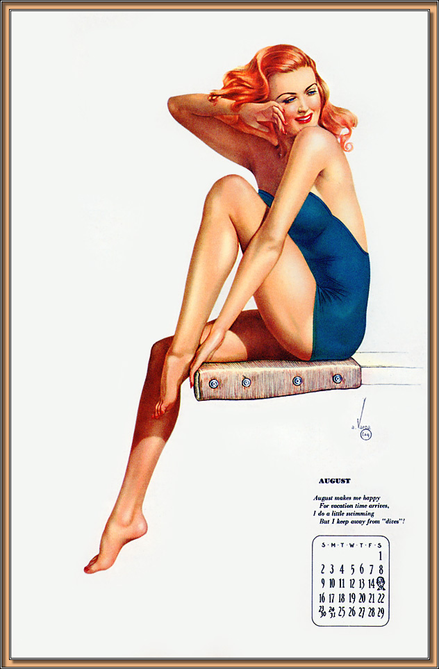 Alberto Vargas. Pin-up 524