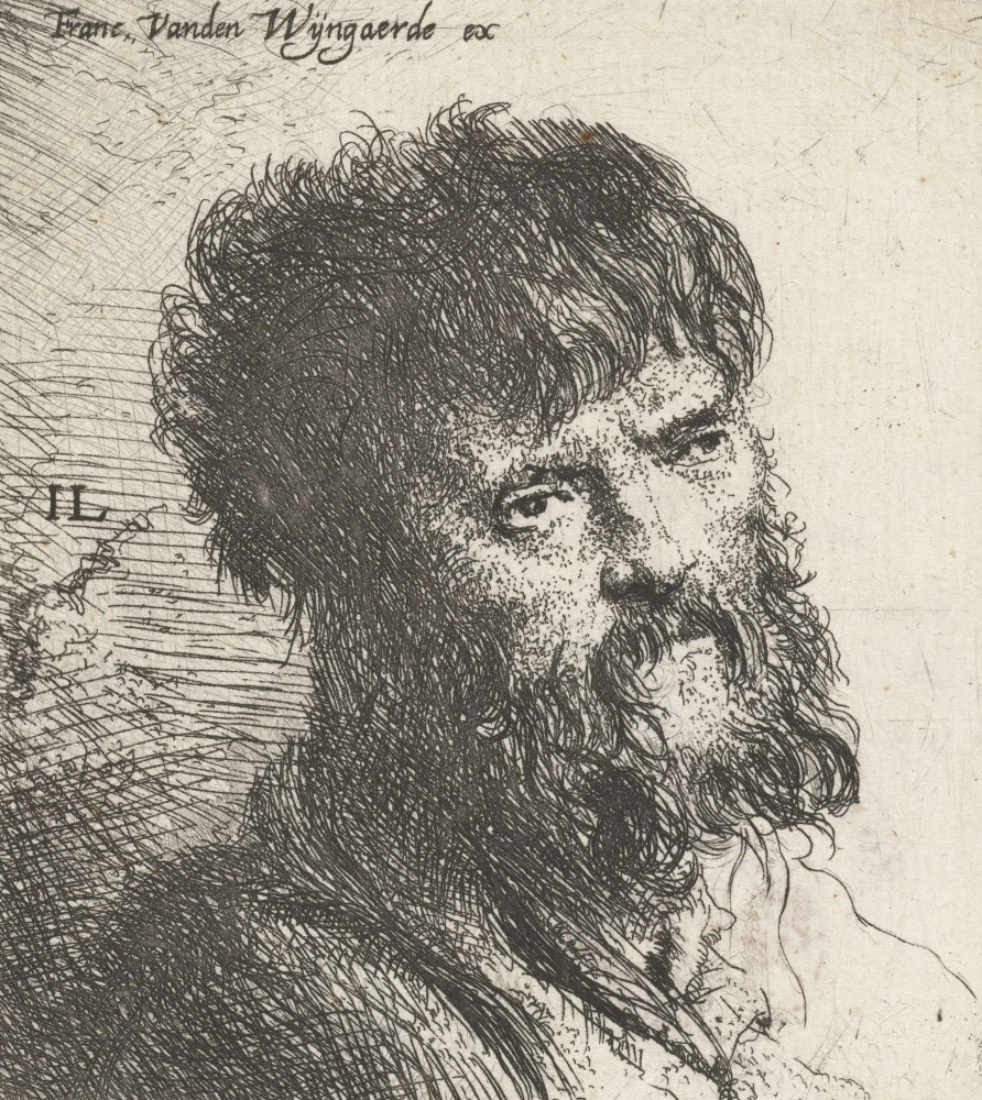 Jan Lievens. Portrait of a bearded man
