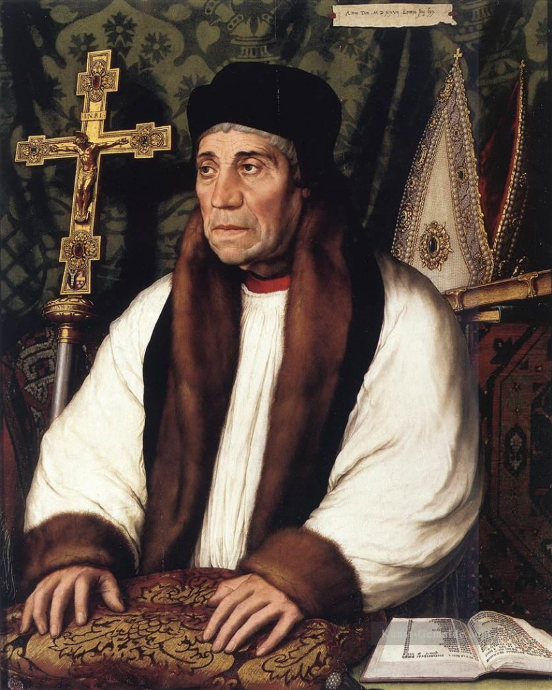 Ганс Гольбейн Младший. Портрет Уильяма Уорема, архиепископа Кентерберийского