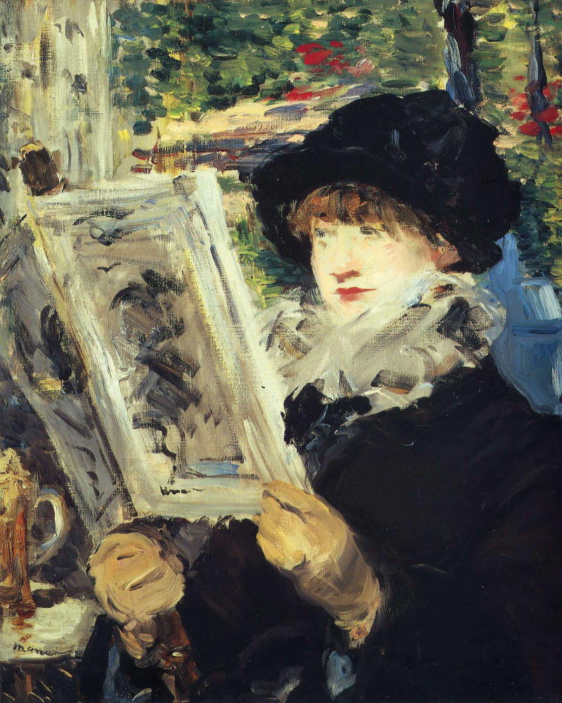 Edouard Manet. Reading lady