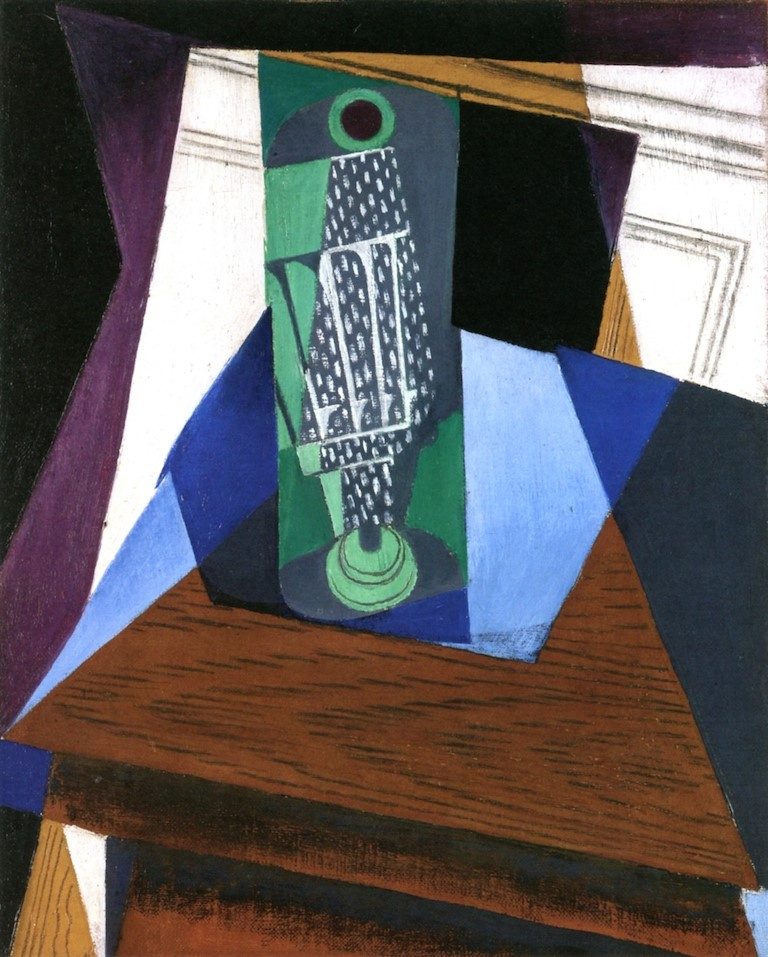 Juan Gris. The glass on the table