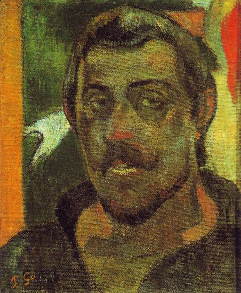 Paul Gauguin. Self-portrait