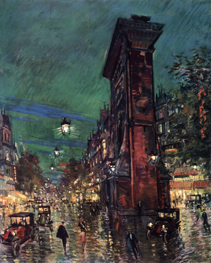 Konstantin Korovin. Paris. Saint-Denis