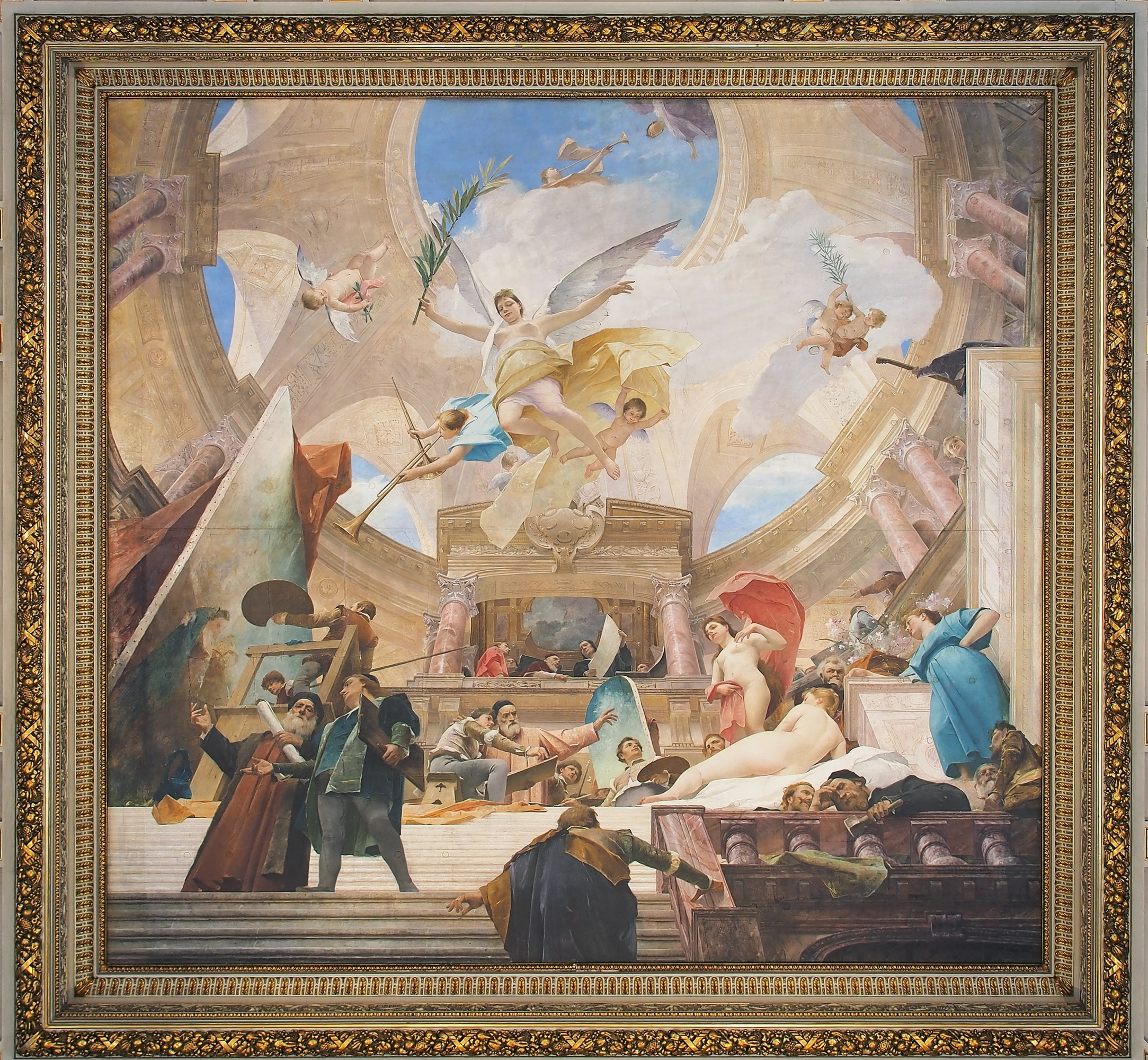 The Apotheosis Of The Renaissance The Painted Ceiling Of The