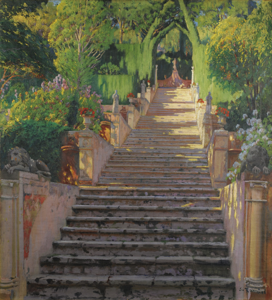 Santiago Rusinol. Alte Treppe