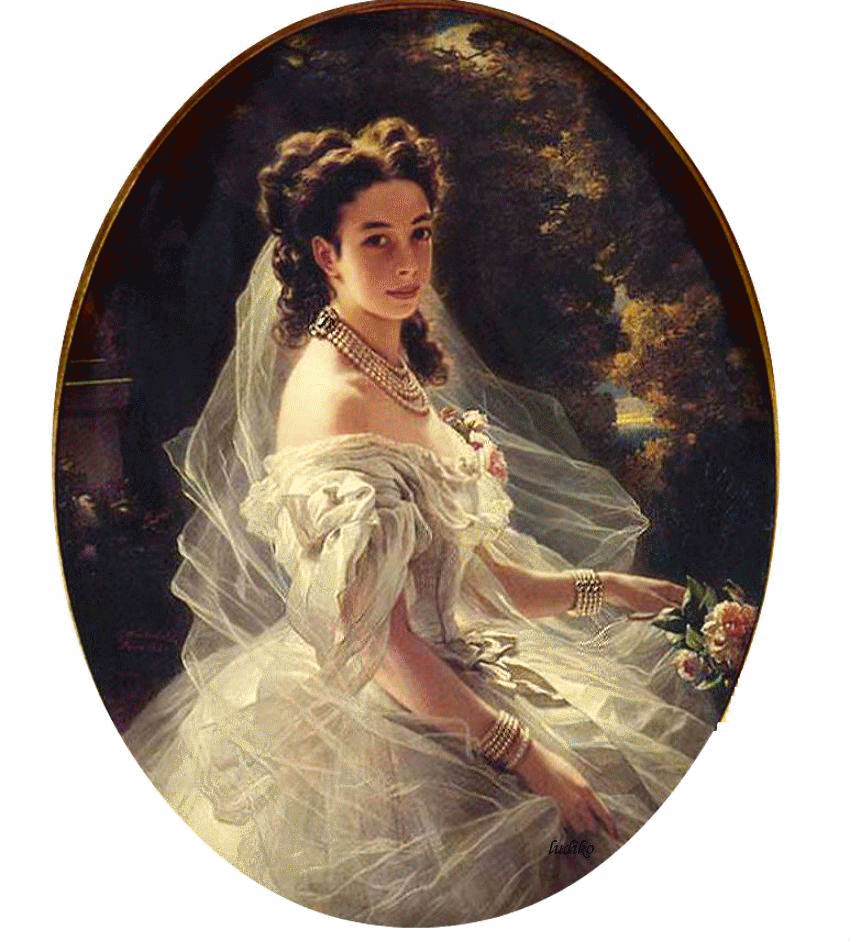 Franz Xaver Winterhalter. Princess Pauline Metternich Sandor
