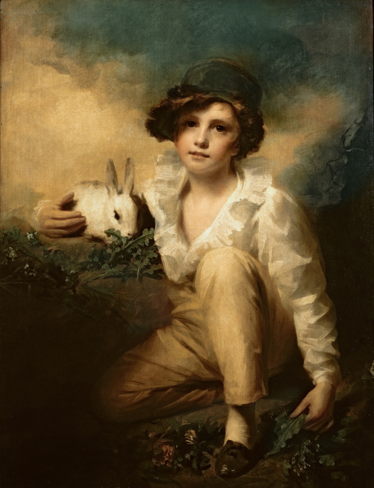 Henry Rebern. The boy and the rabbit