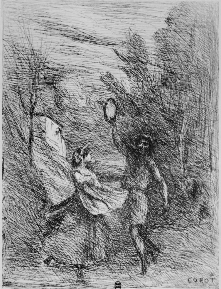Camille Corot. Saltarella