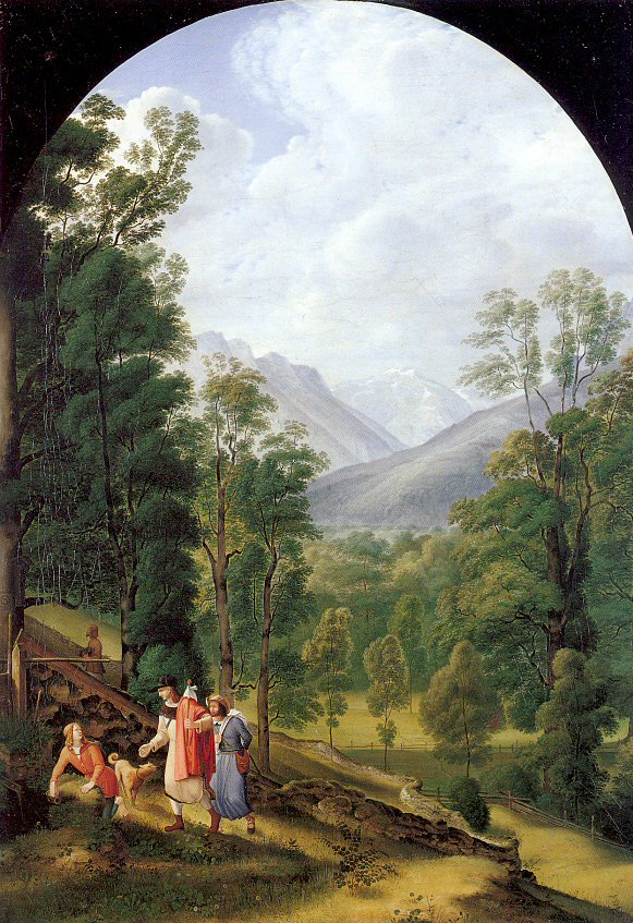 Johann Heinrich Ferdinand Olivier. Forest