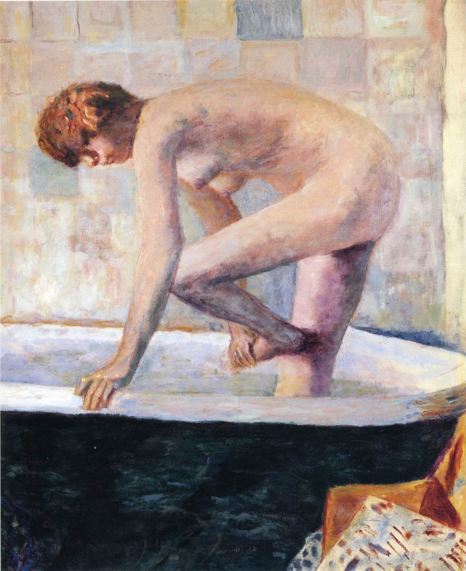 Buy digital version: Nude woman in bath by Pierre Bonnard | Arthive